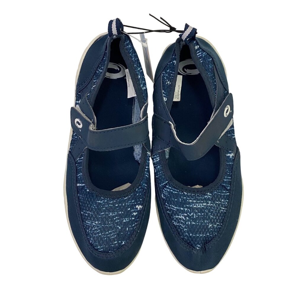 O’Rageous Water Shoes Navy Blue Adjustable Strap Beachwear Surf Water Sports 7